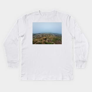 foggy Carpathians Kids Long Sleeve T-Shirt